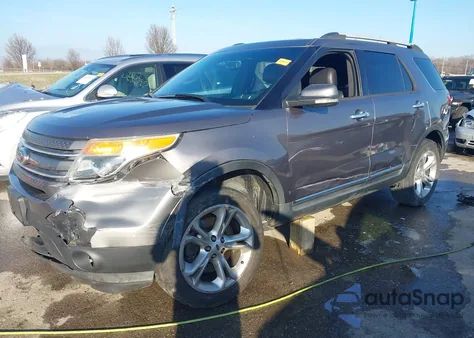 2013 Ford Explorer Limited из США, поврежденный, VIN 1FM5K7F81DGC18480